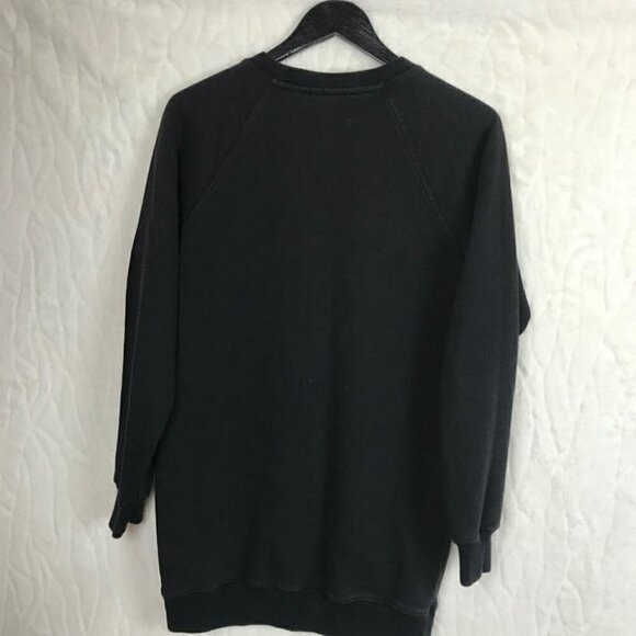 Aritzia - TNA Extra Long Sweatshirt Black Size XS - Picture 3 of 4